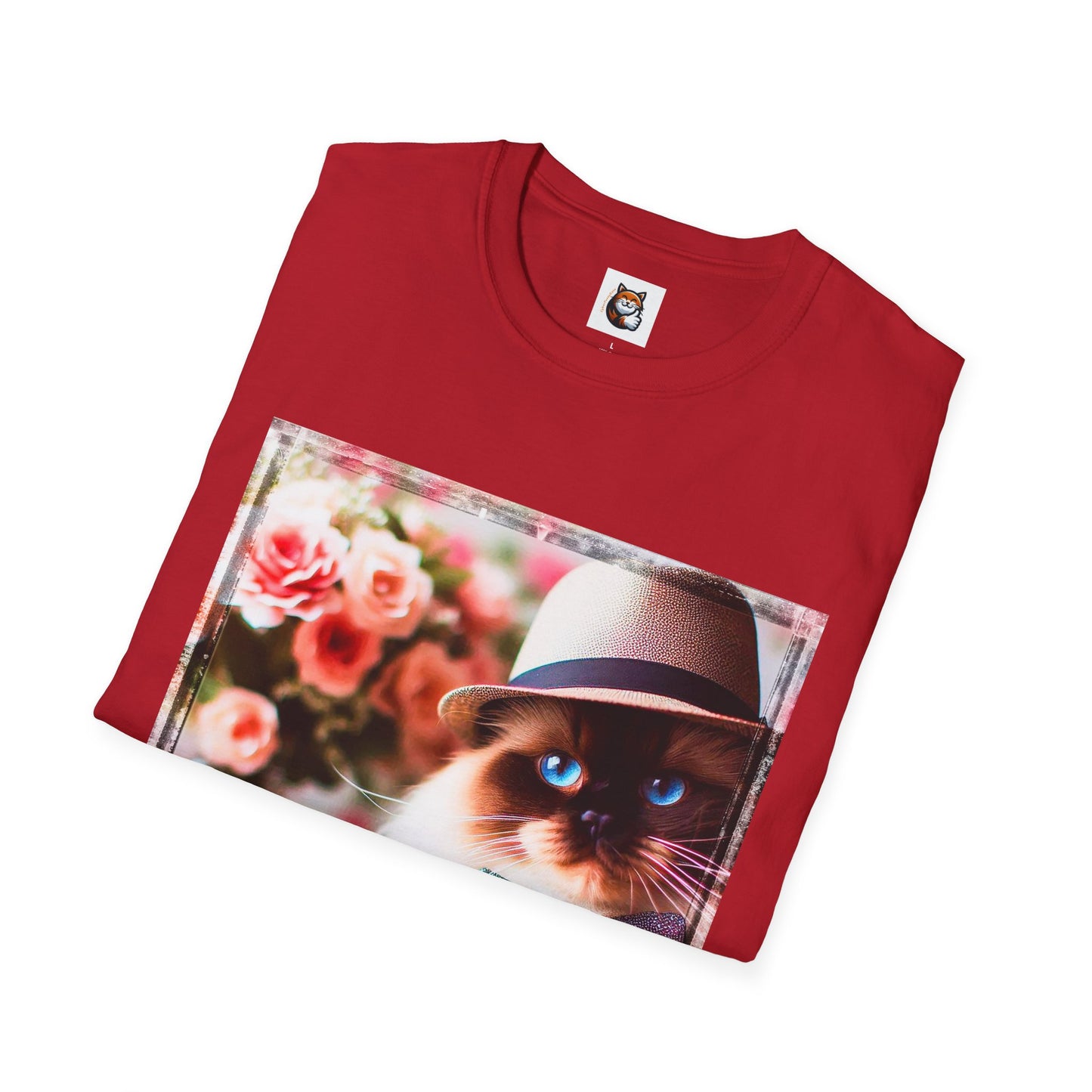 Ragdoll Unisex bow tie and hat T-Shirt