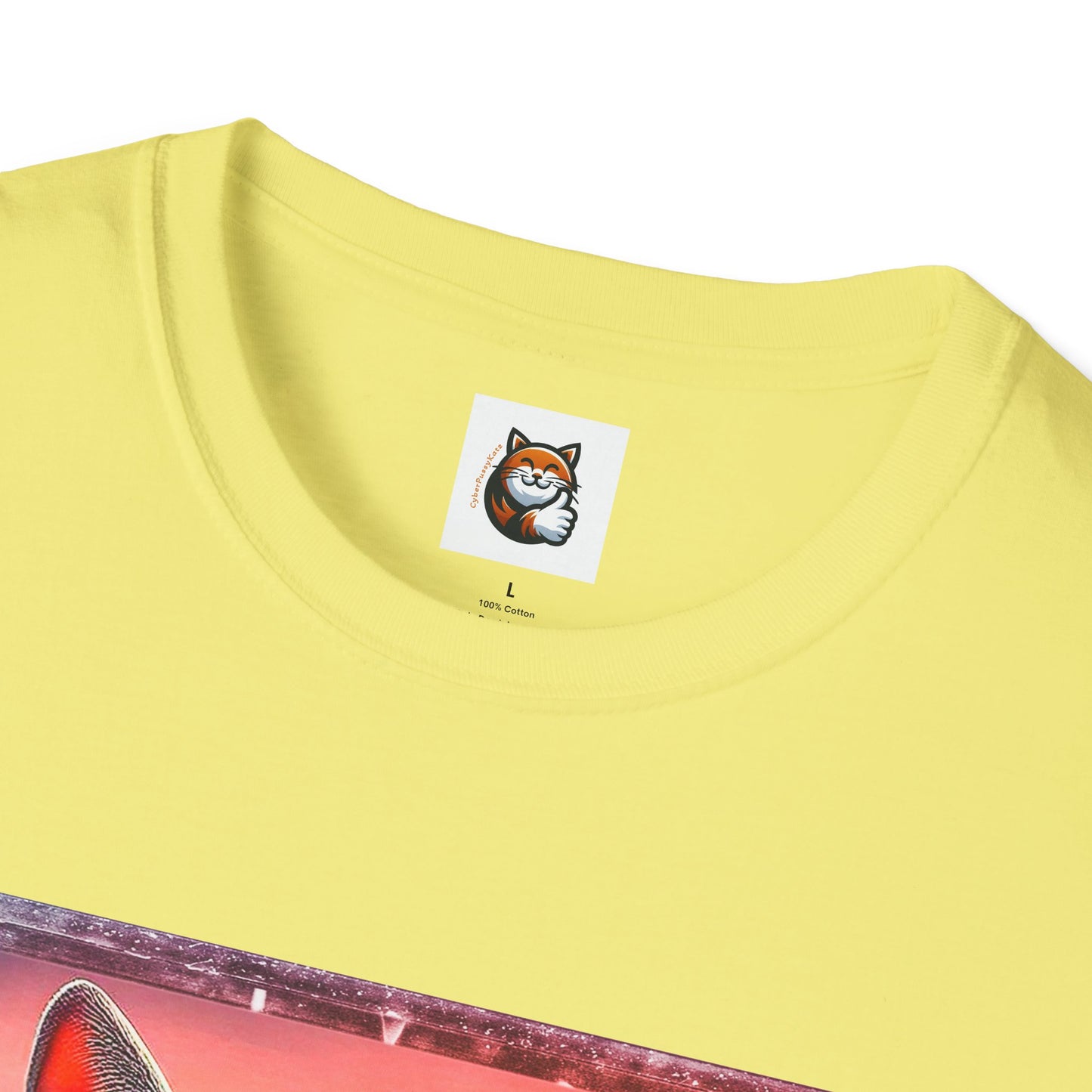 Devon Rex Cat Unisex Softstyle T-Shirt