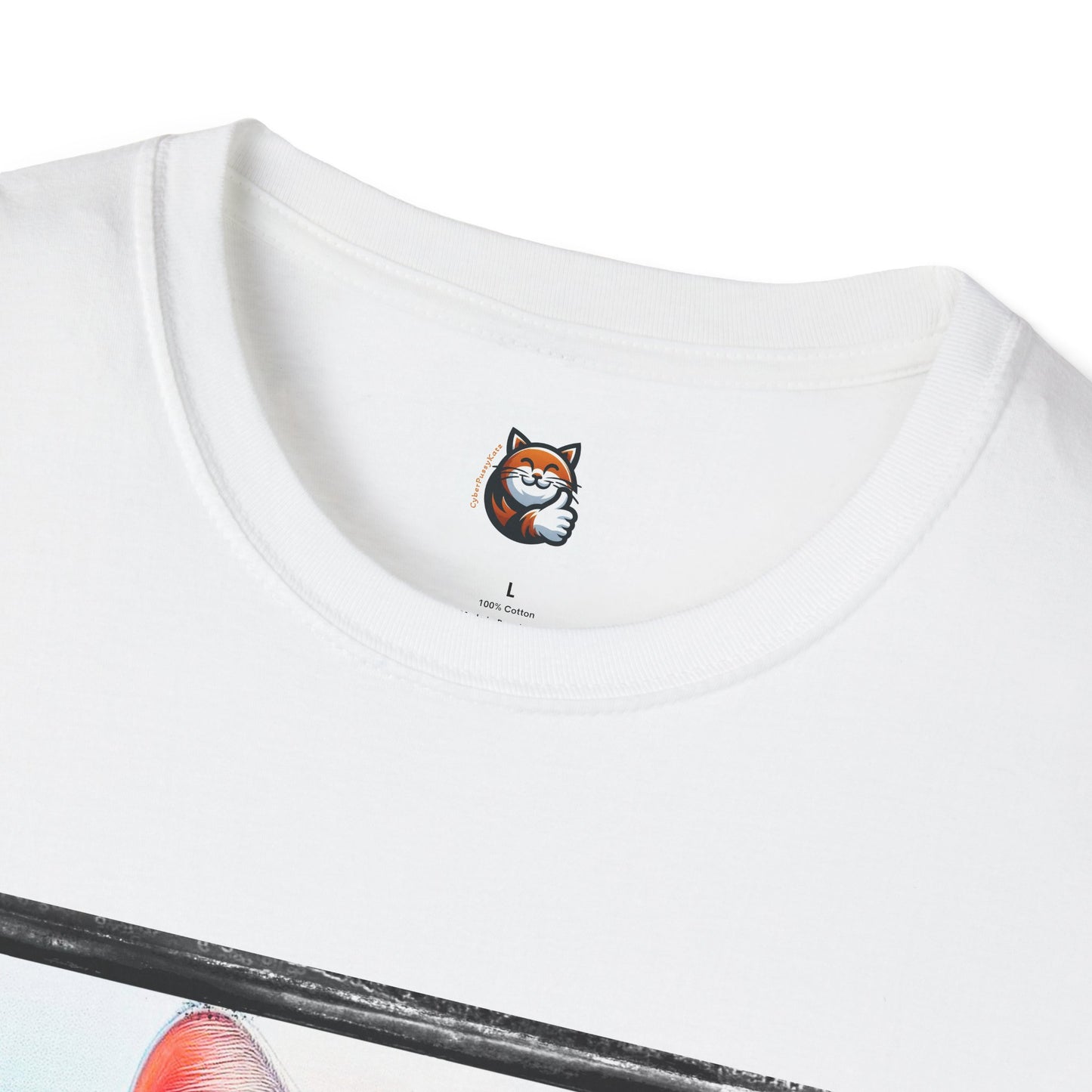 American Shorthair americsn flag Softstyle T-Shirt