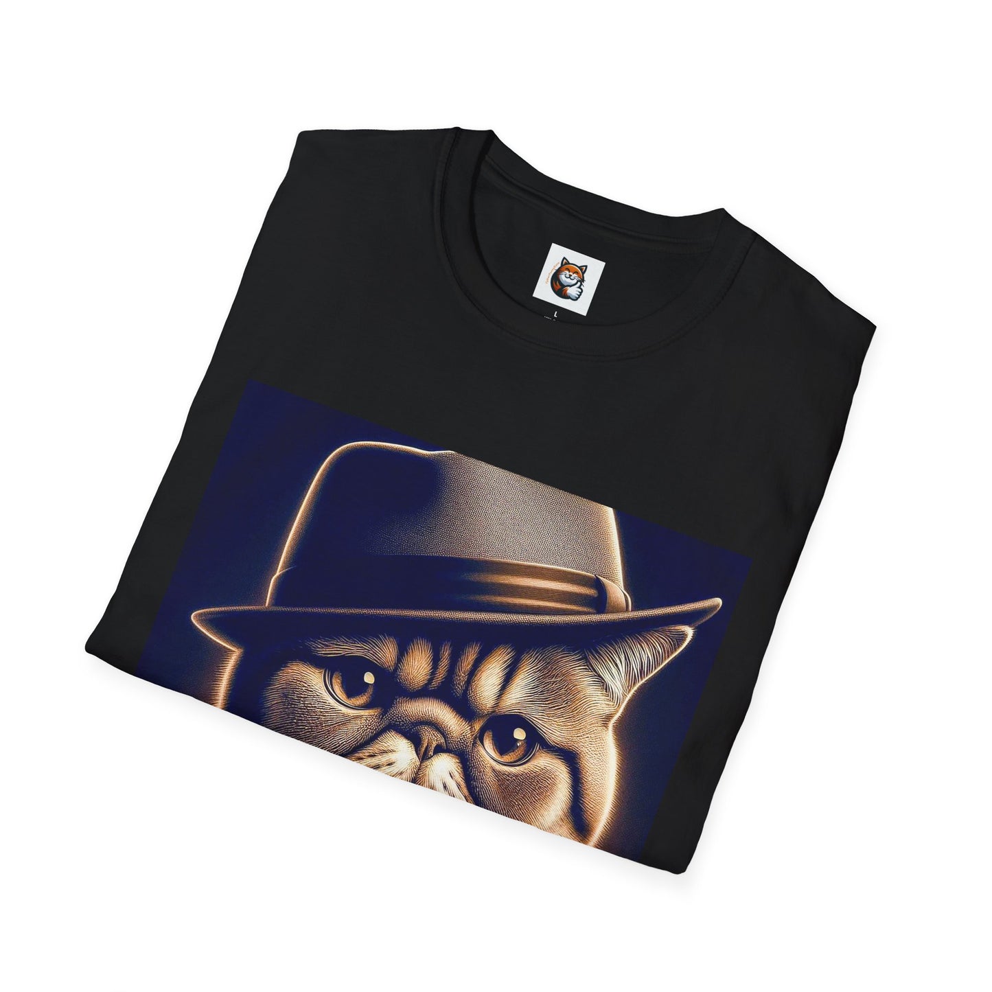 Exotic Shorthair Cat Unisex Softstyle T-Shirt