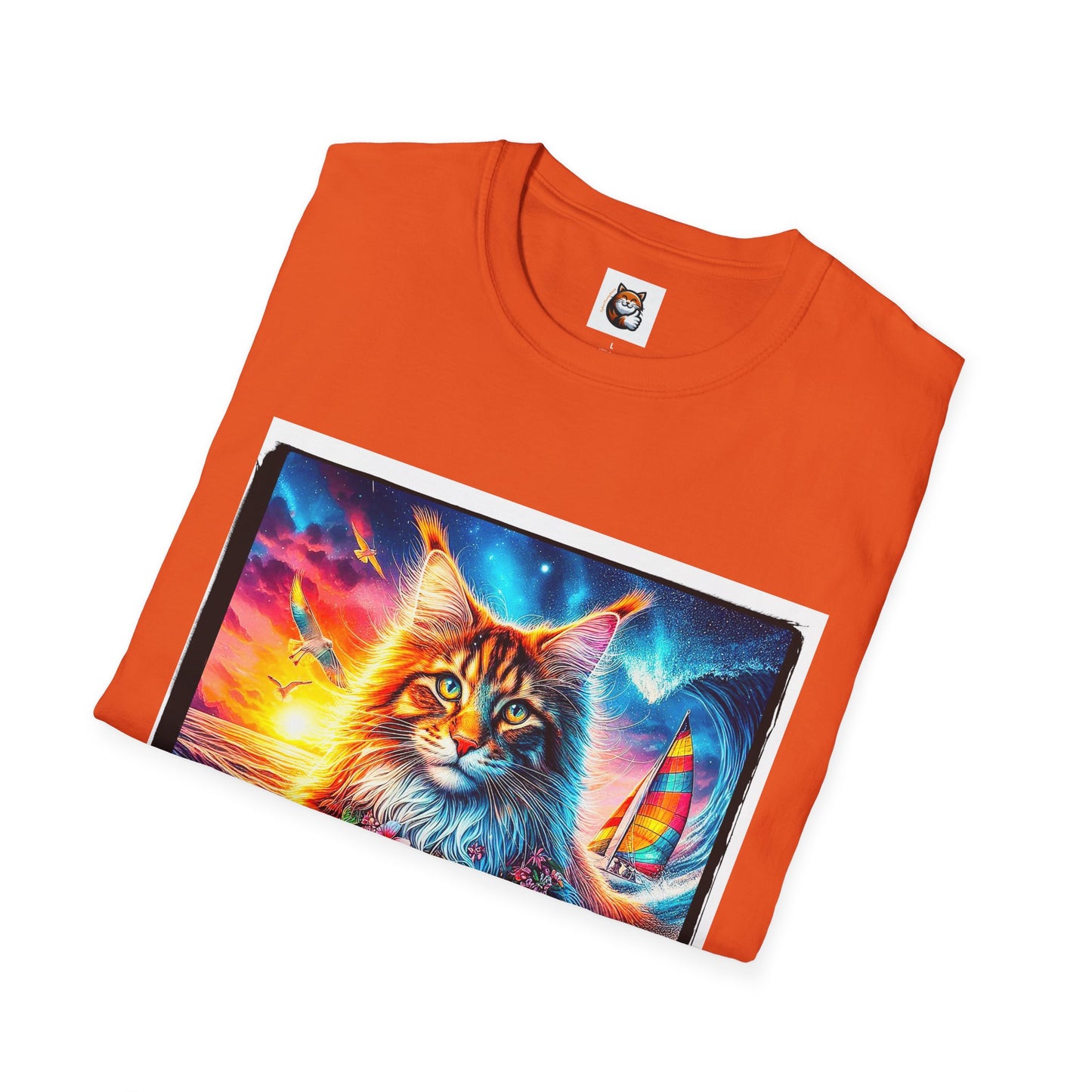 Maine Coon Unisex Softstyle T-Shirt