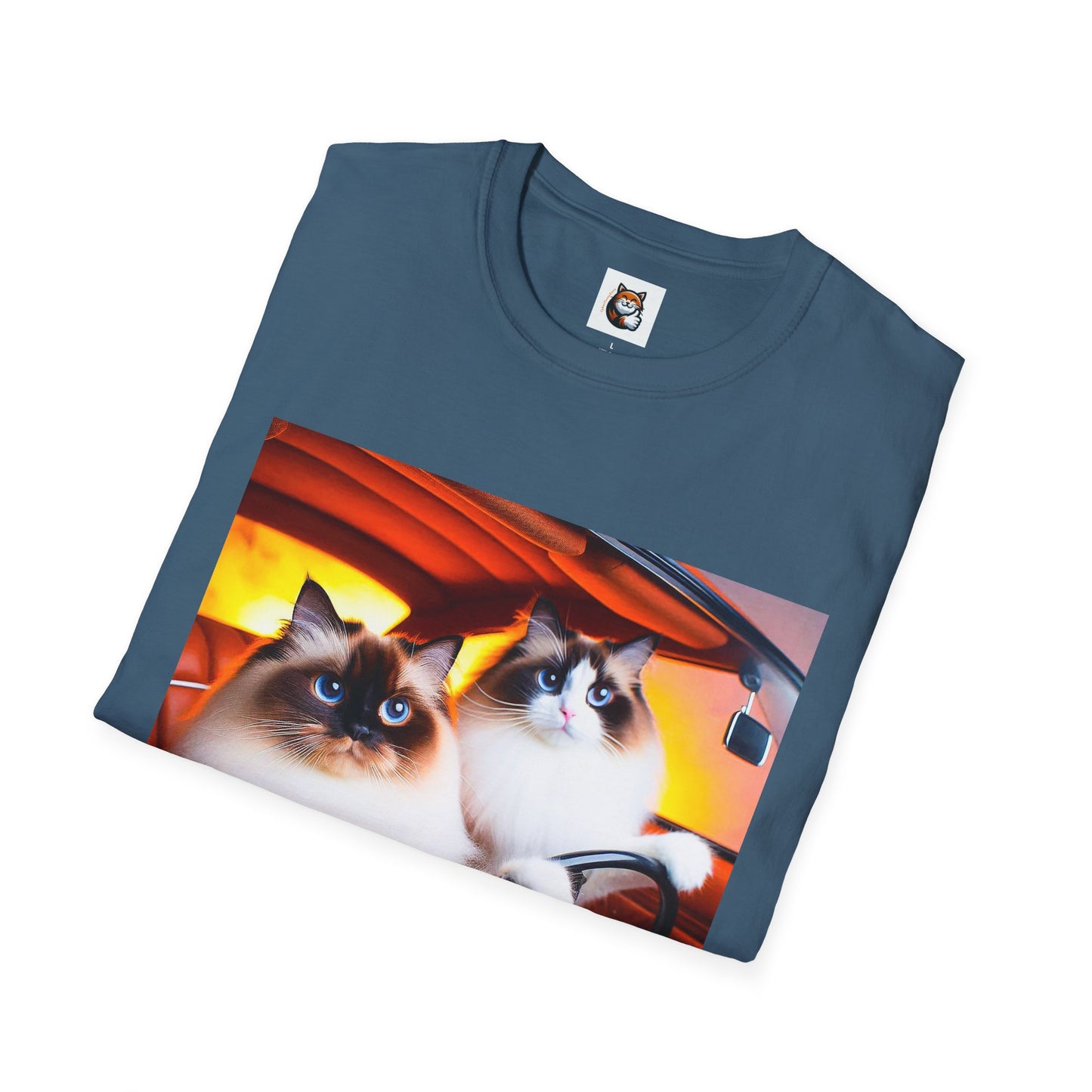 Wacky Ragdoll Unisex Softstyle T-Shirt