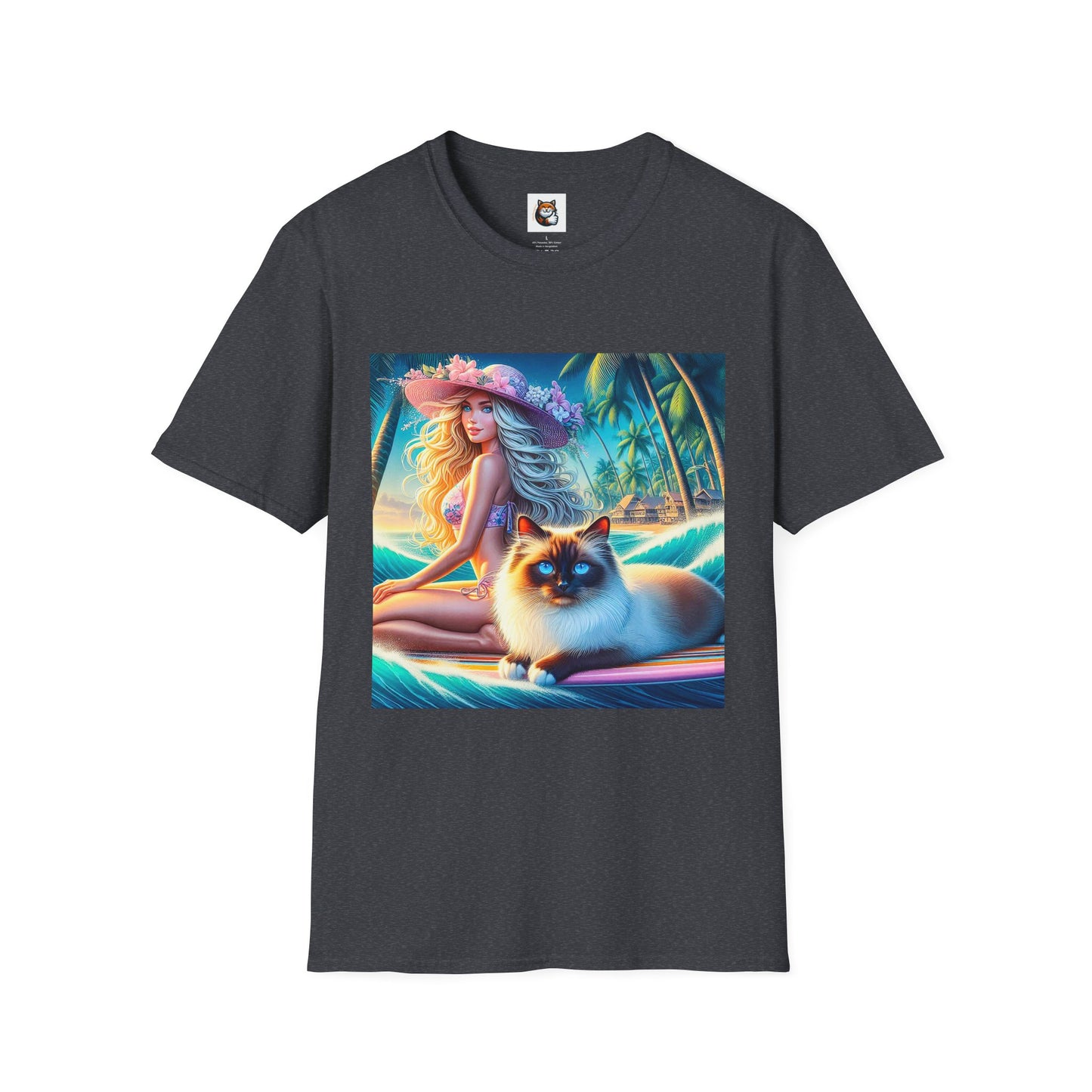 Birman hawaii Softstyle T-Shirt