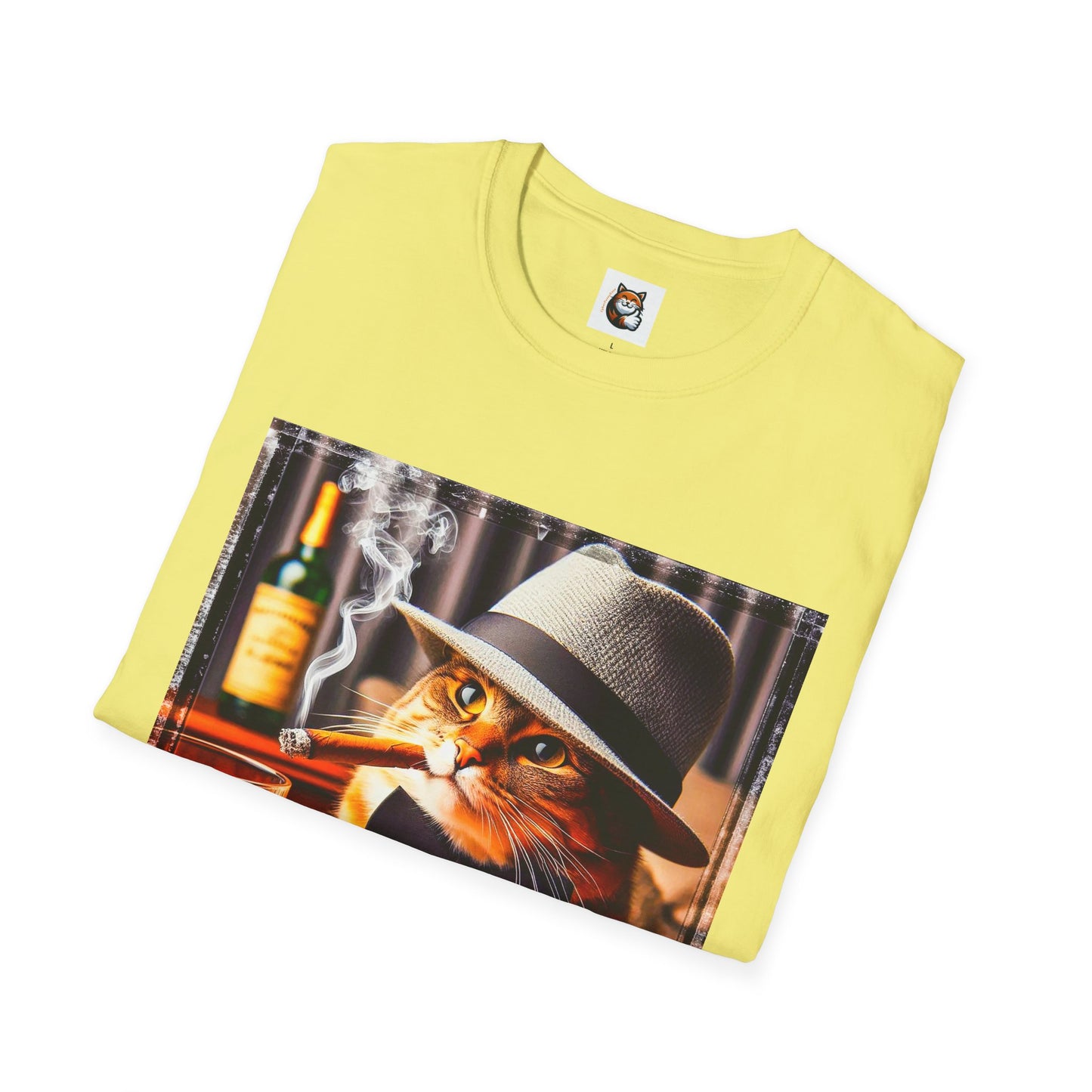 Domestic Cat Unisex Softstyle T-Shirt