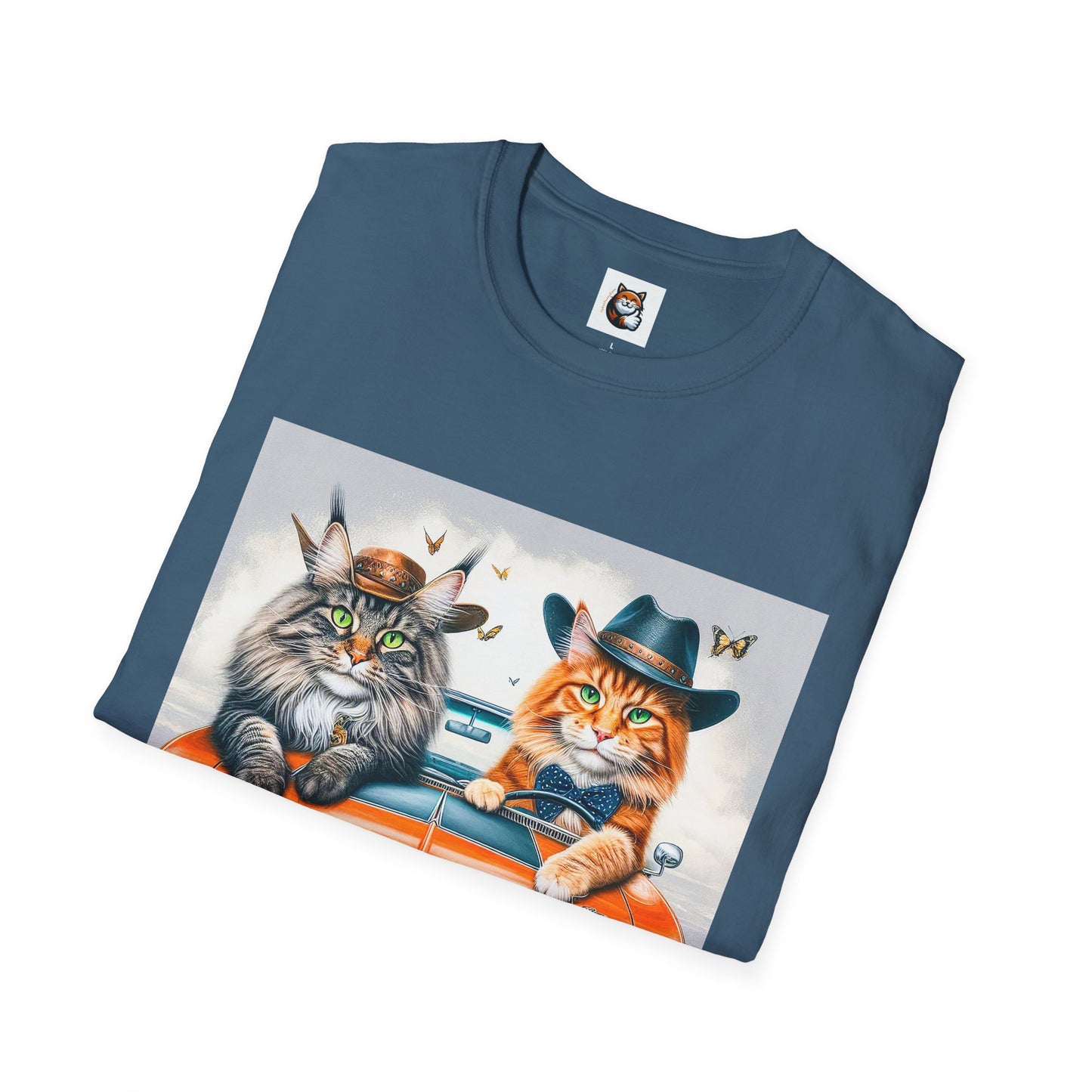 Wacky Maine Coon Unisex Softstyle T-Shirt
