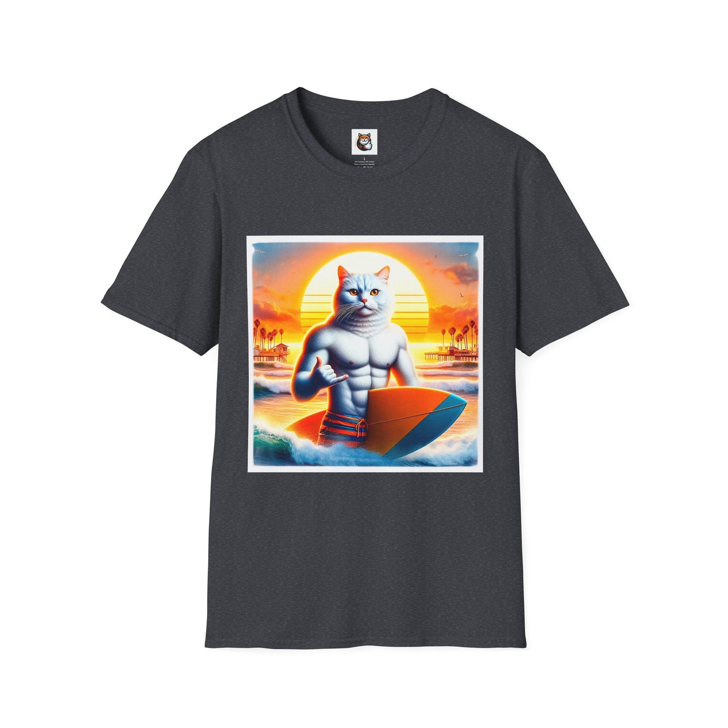 Domestic Cat Unisex Softstyle T-Shirt