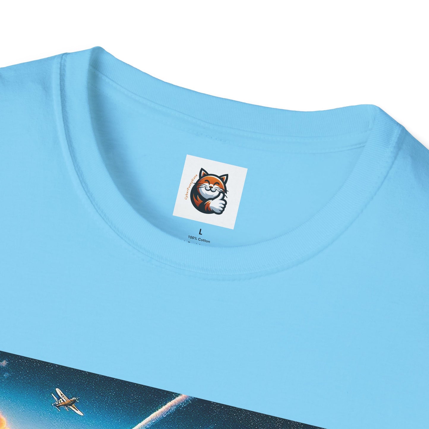 Wacky Norwegian Forest Cat Unisex Softstyle T-Shirt