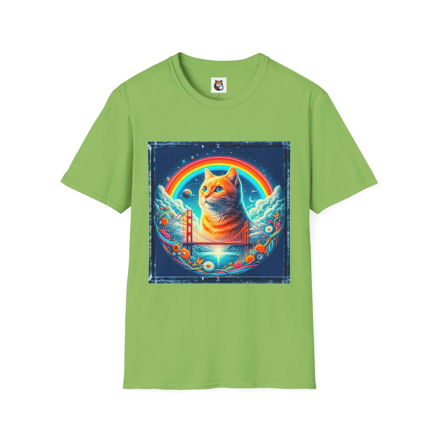 Domestic Cat Unisex Softstyle T-Shirt