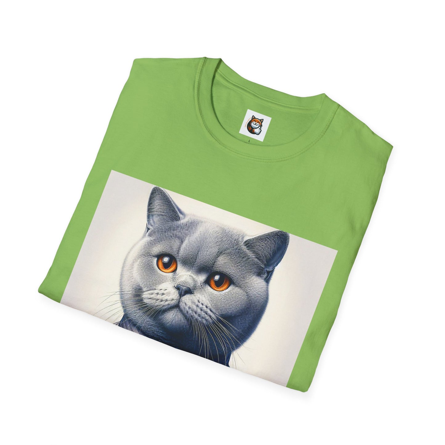 British Shorthair business professionals Softstyle T-Shirt