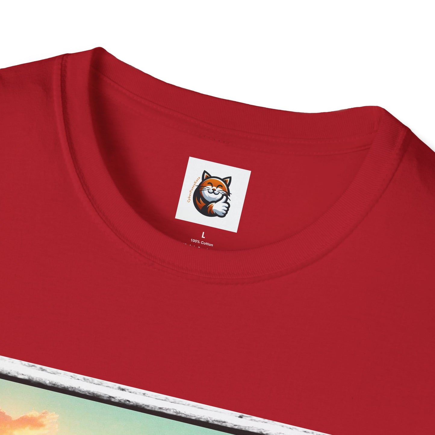 Wacky Cornish Rex Cat couple driving T-Shirt