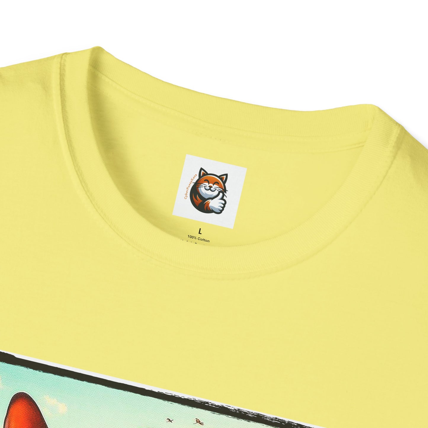 Wacky Cornish Rex Cat tiny car T-Shirt