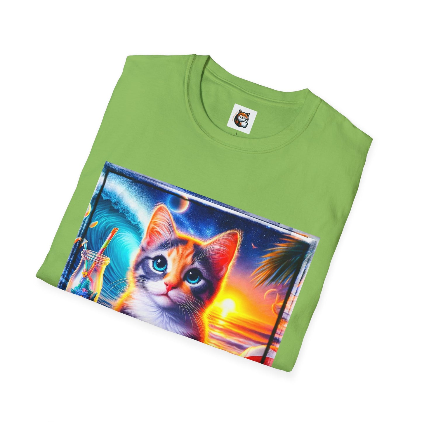 Domestic Cat Unisex Softstyle T-Shirt