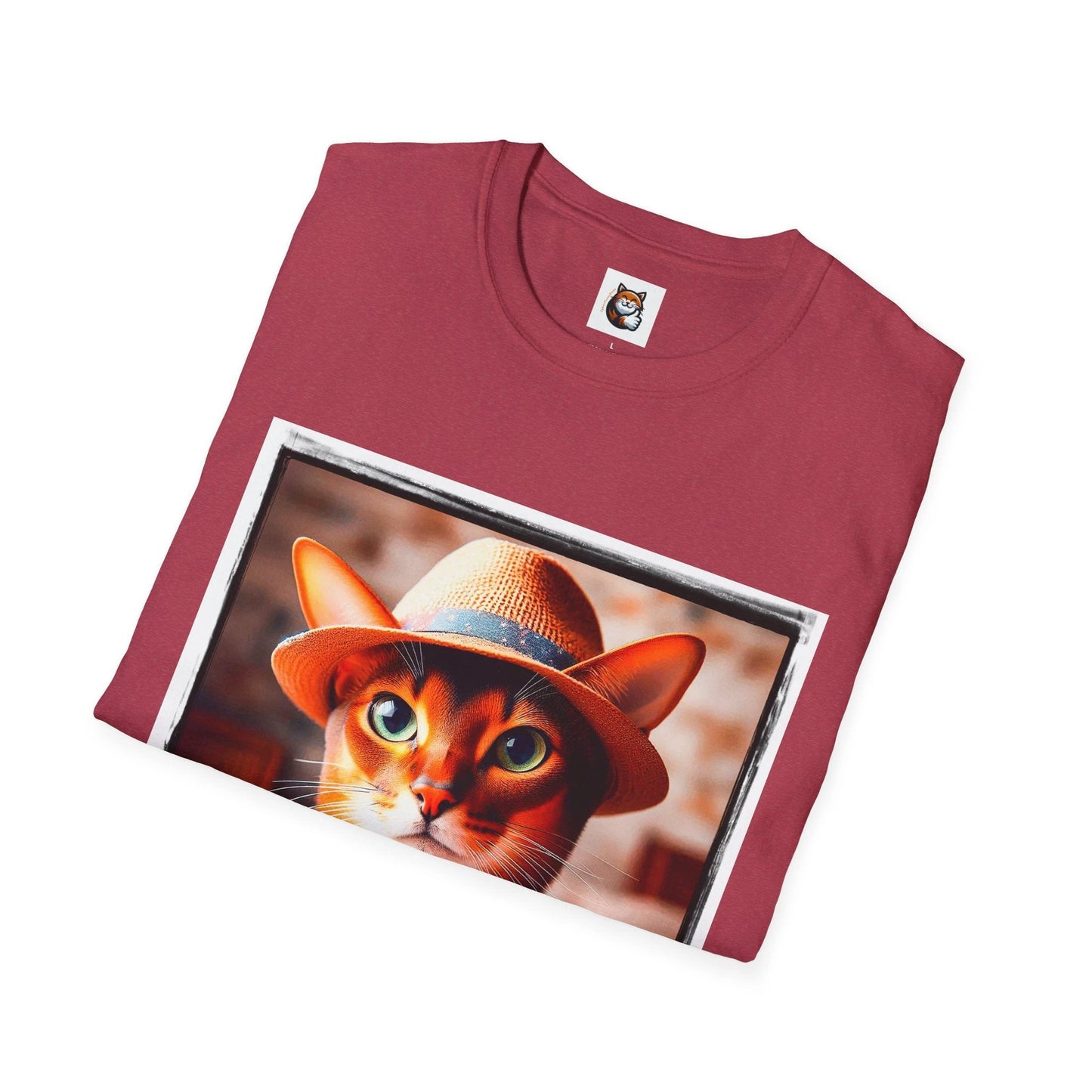 Abyssinian bow tie Softstyle T-Shirt by Printify