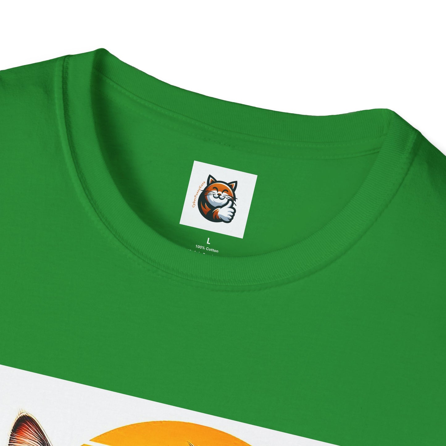 British Shorthair surfing Softstyle T-Shirt