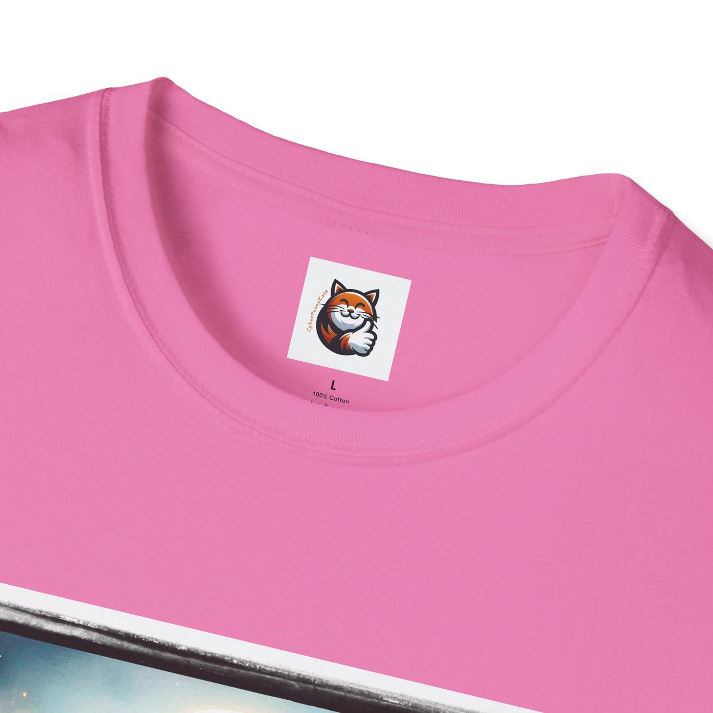 Devon Rex wings Unisex Softstyle T-Shirt