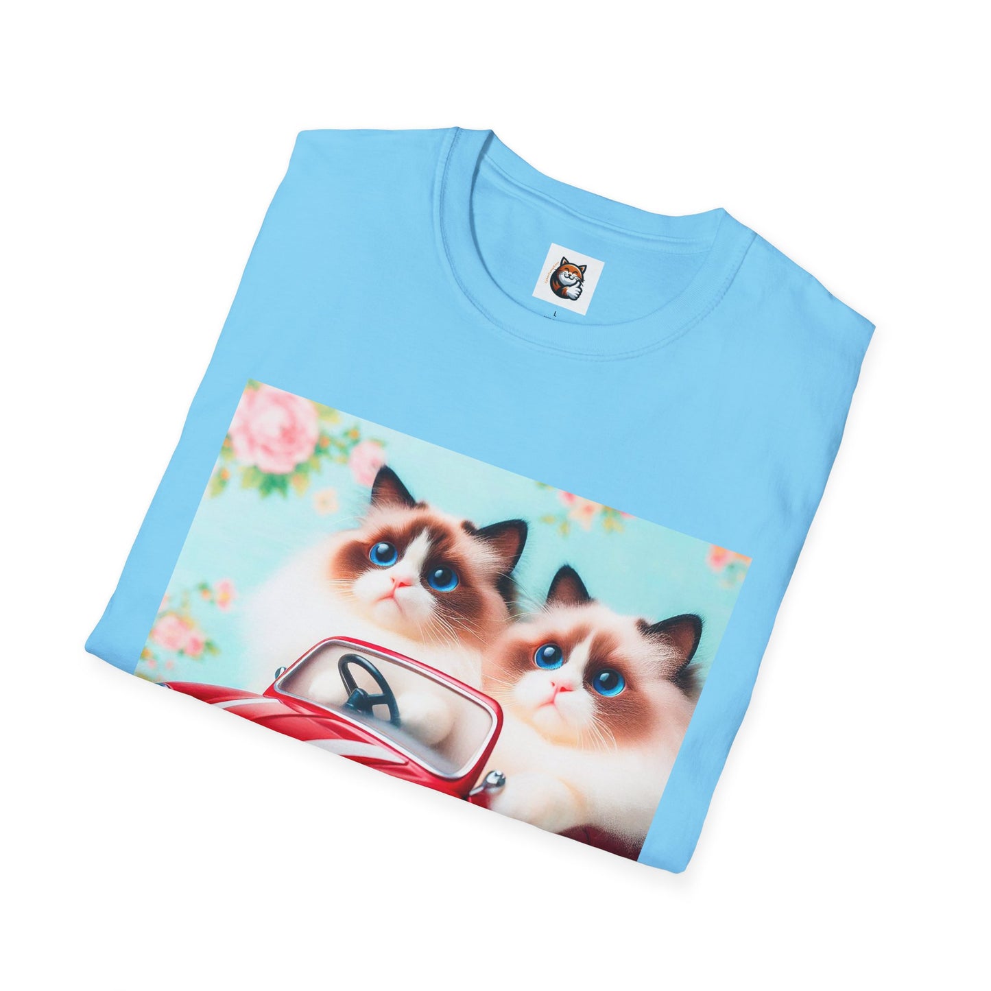 Wacky Ragdoll Unisex Softstyle T-Shirt