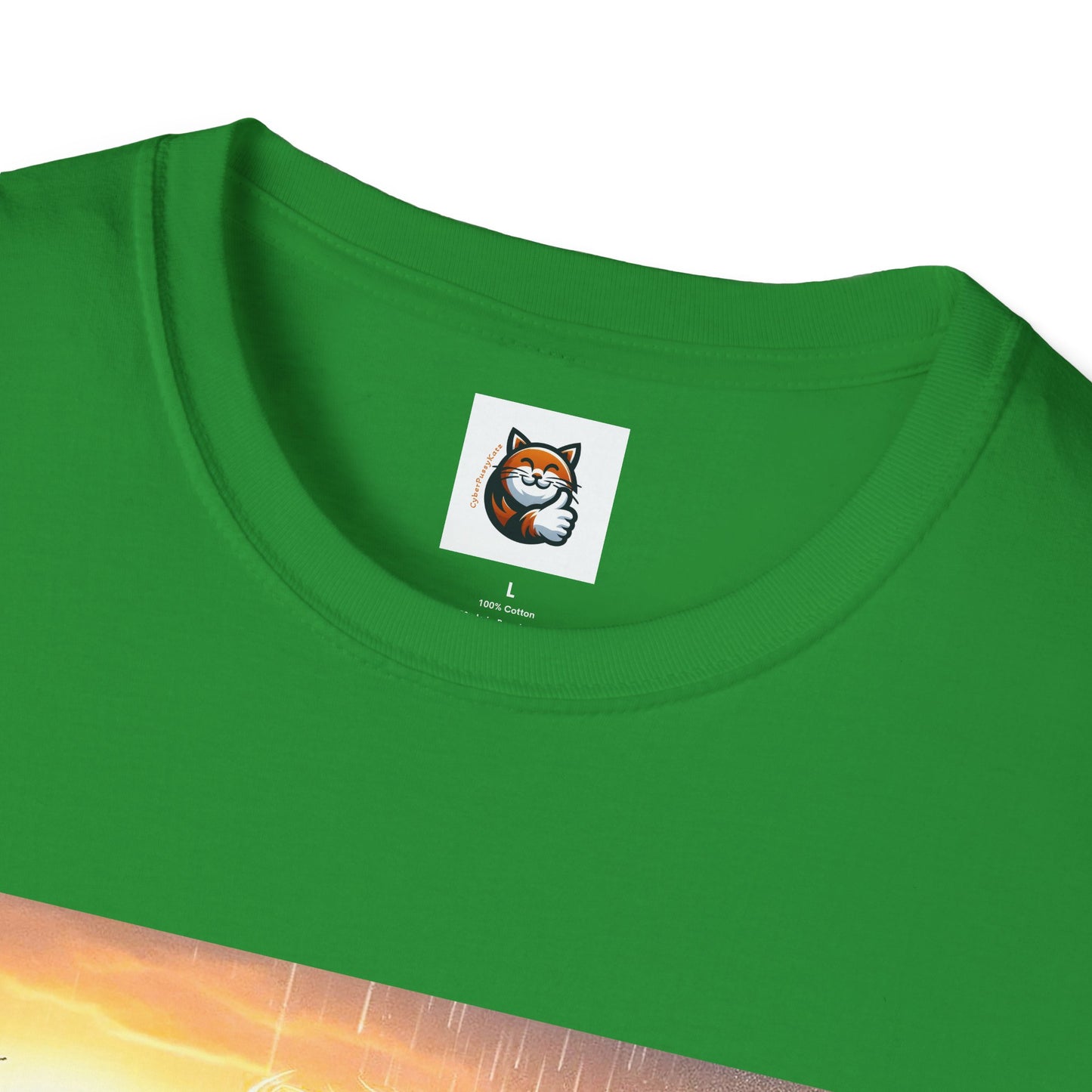 Selkirk Rex Cat T-Shirt -handsome surfer