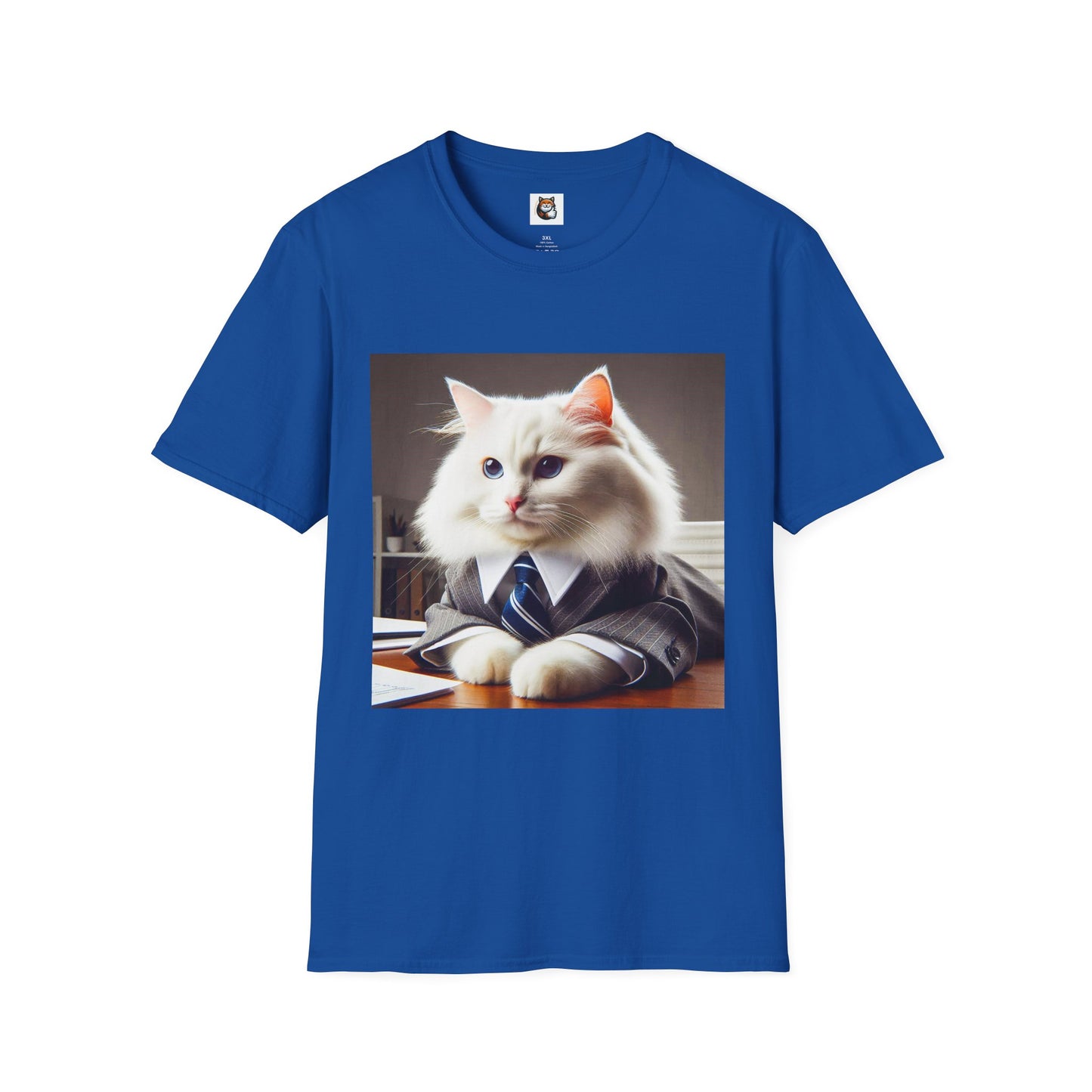 Siberian Cat working man shirt