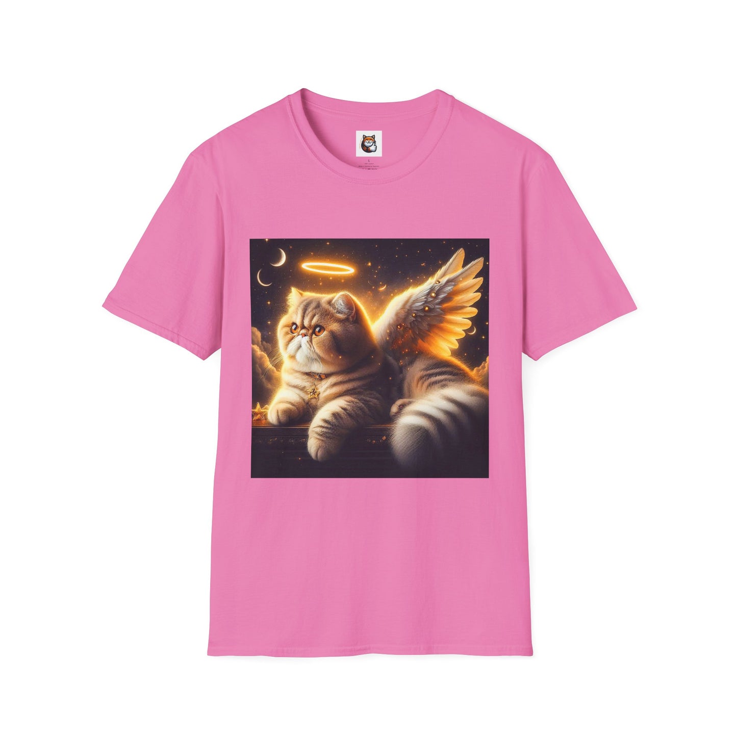Exotic Shorthair Cat Unisex Softstyle T-Shirt