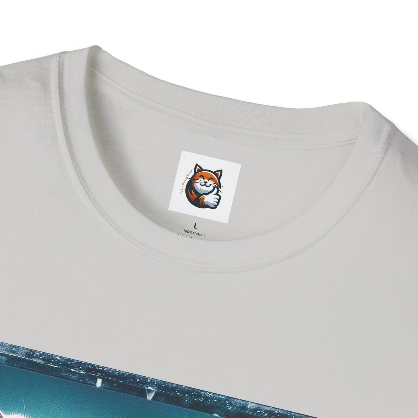 Wacky British Shorthair tiny red car Softstyle T-Shirt
