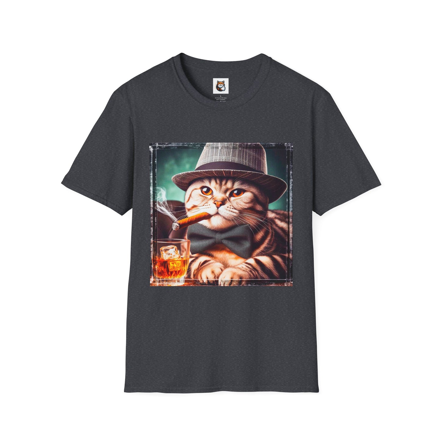 American Shorthair cigars Softstyle T-Shirt