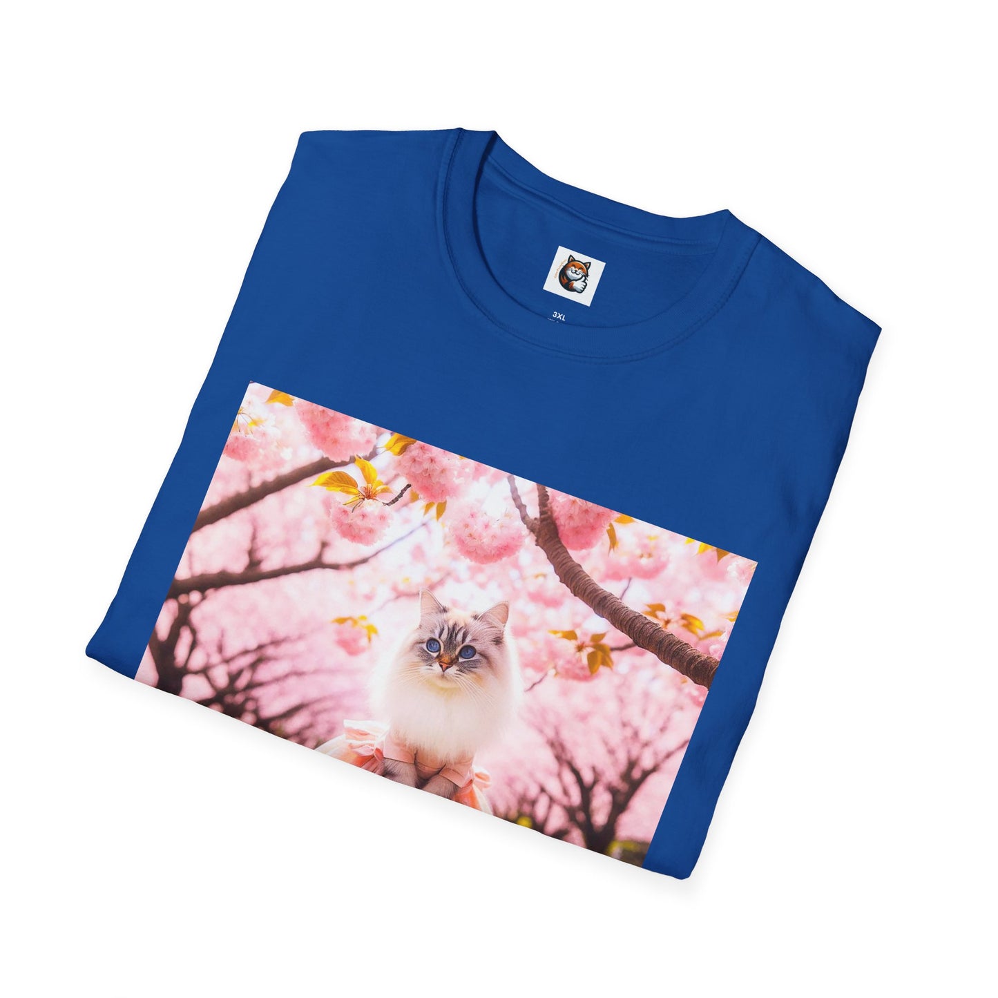 Siberian Cat pink dress shirt
