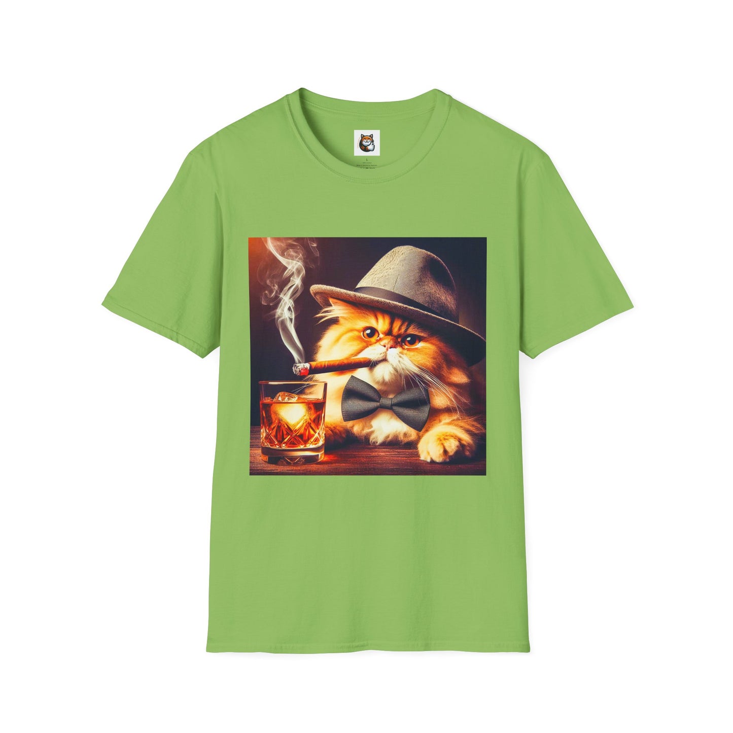 Persian Cat Unisex Softstyle T-Shirt