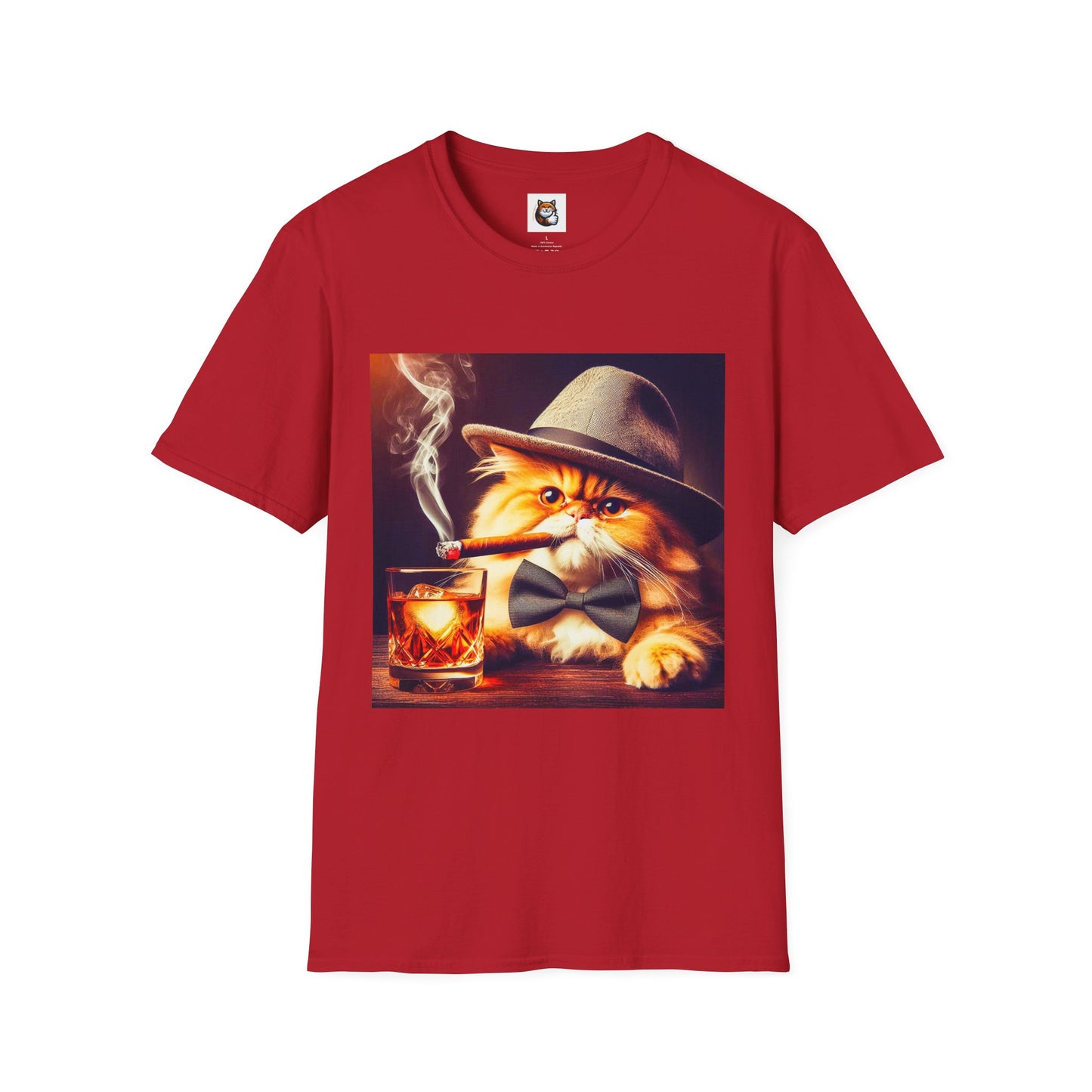 Persian Cat Unisex Softstyle T-Shirt