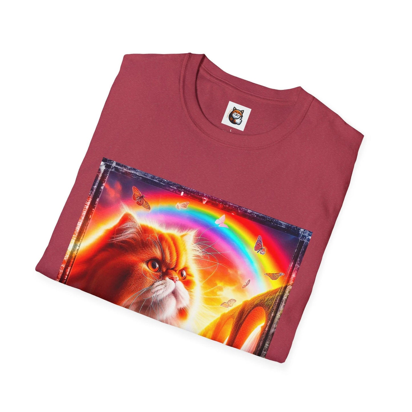 Persian Cat Unisex Softstyle T-Shirt by Printify