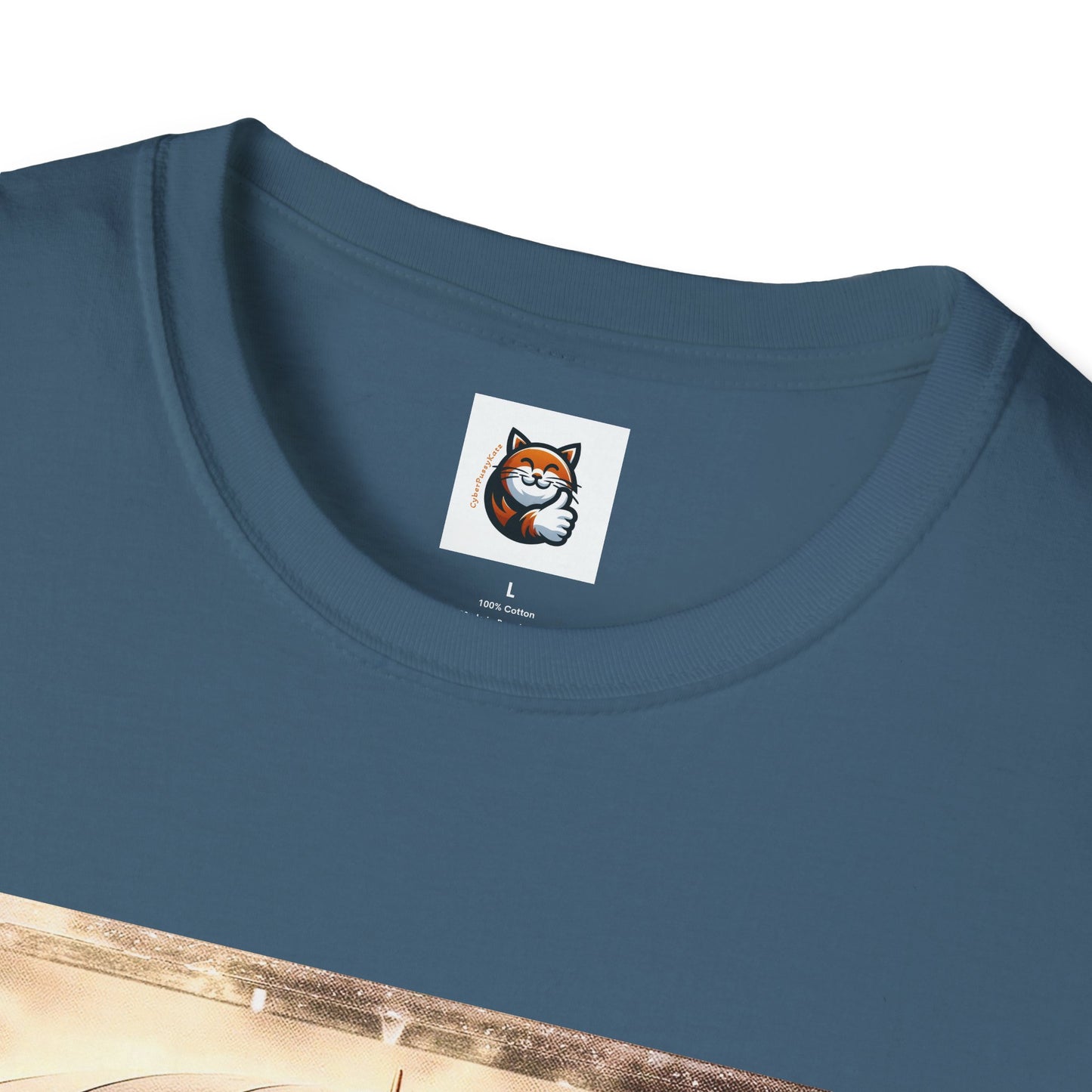 Wacky Cornish Rex Cat couple driving T-Shirt