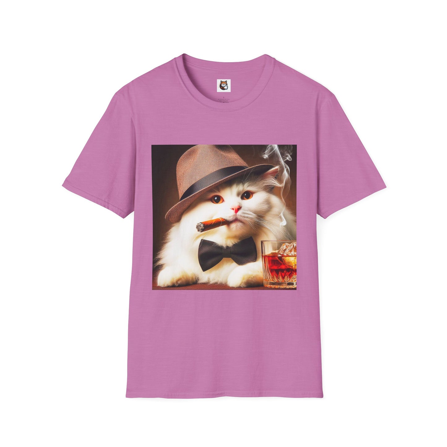 Siberian Cat bar smoking shirt