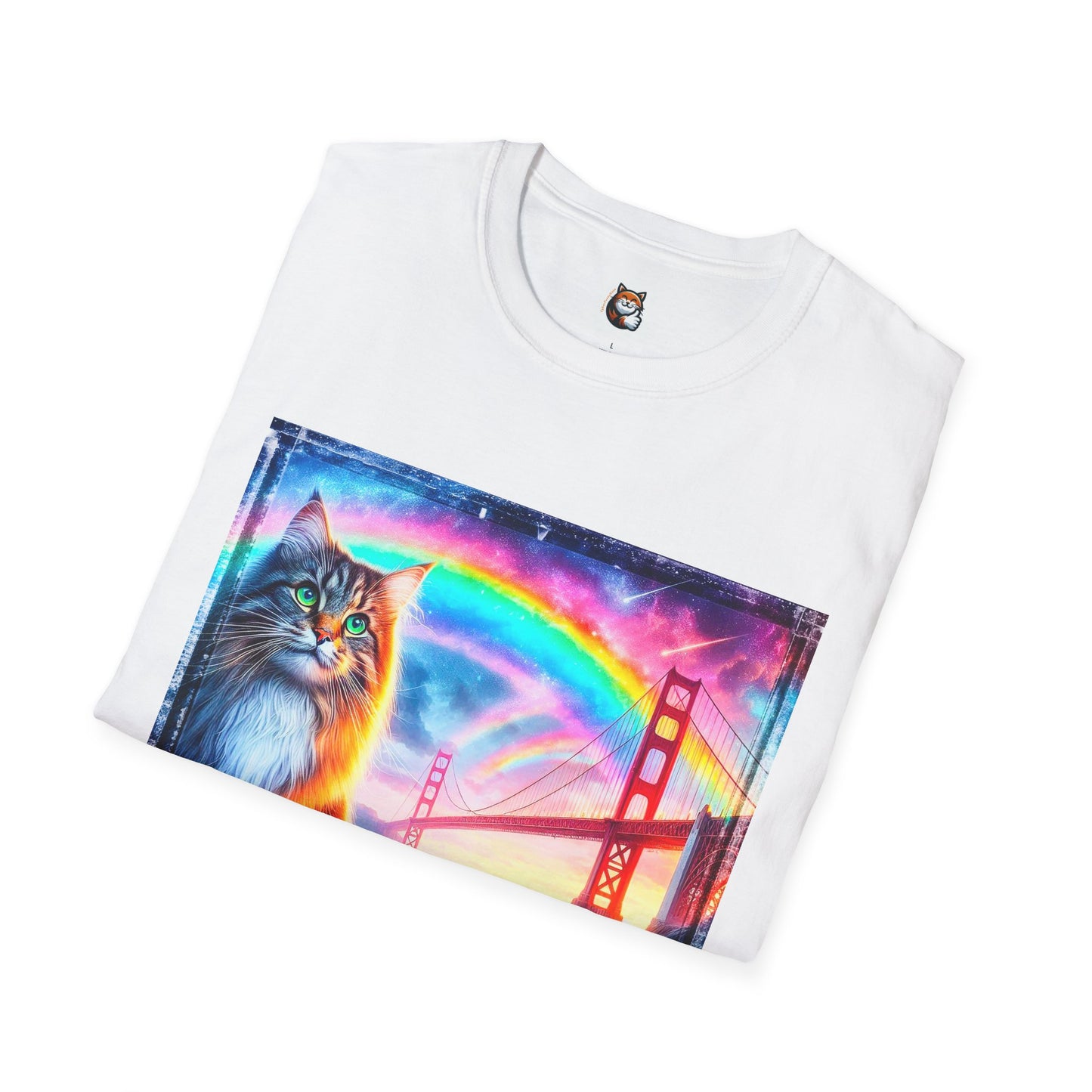 Norwegian Forest Cat Unisex Softstyle T-Shirt