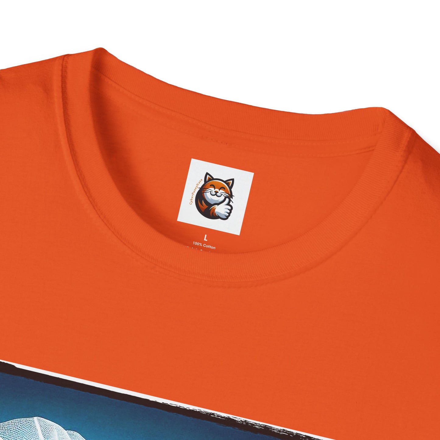 Wacky American Shorthair driving Softstyle T-Shirt