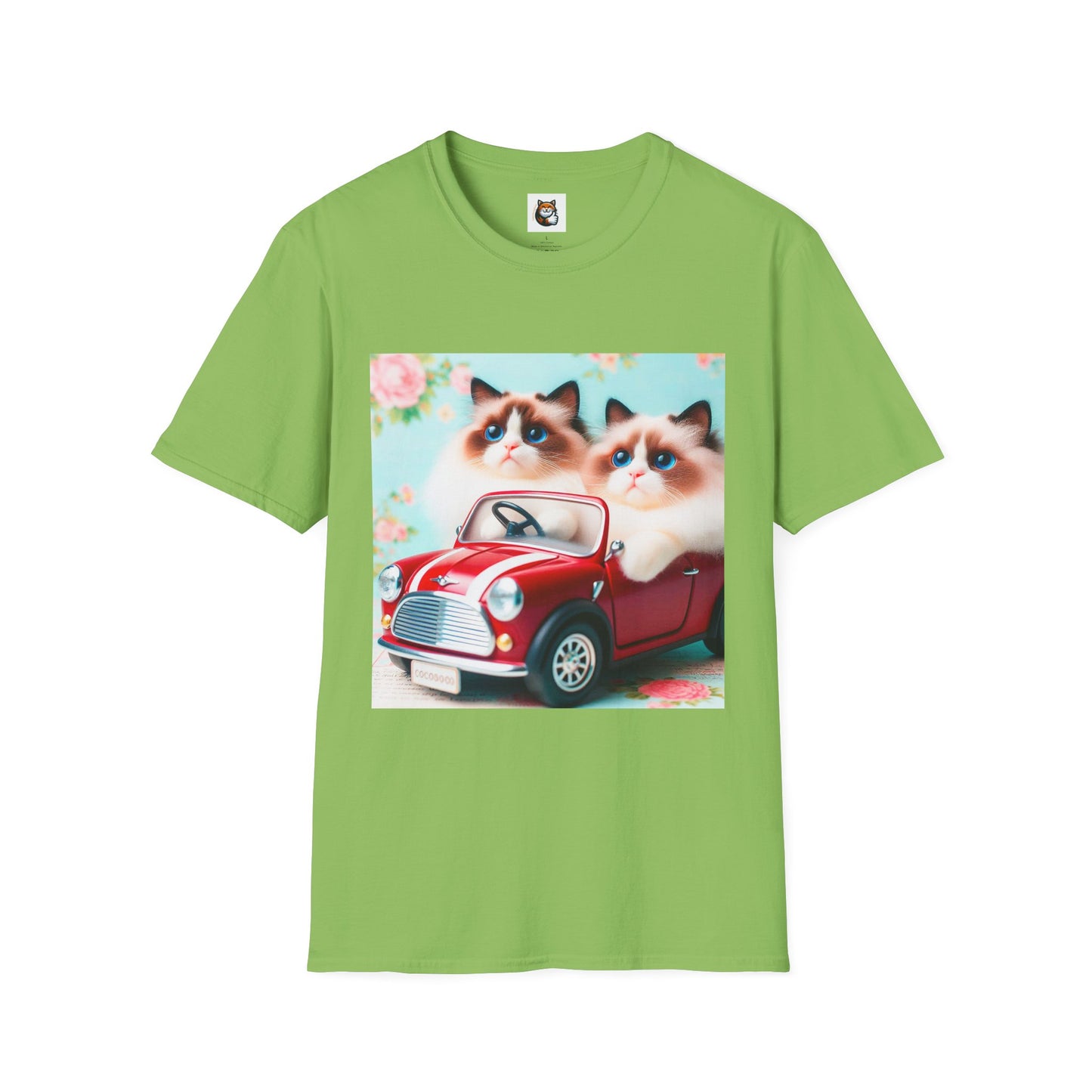 Wacky Ragdoll Unisex Softstyle T-Shirt