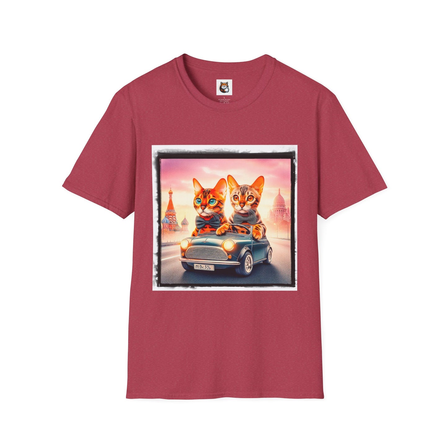 Wacky Bengal Unisex Softstyle T-Shirt