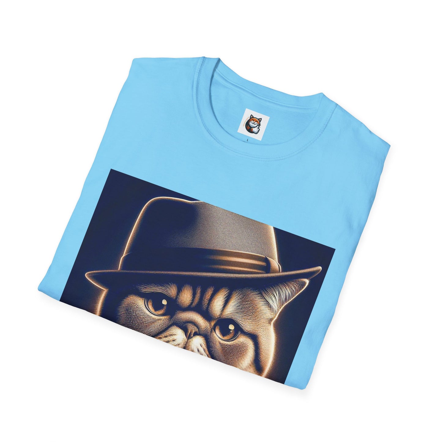 Exotic Shorthair Cat Unisex Softstyle T-Shirt