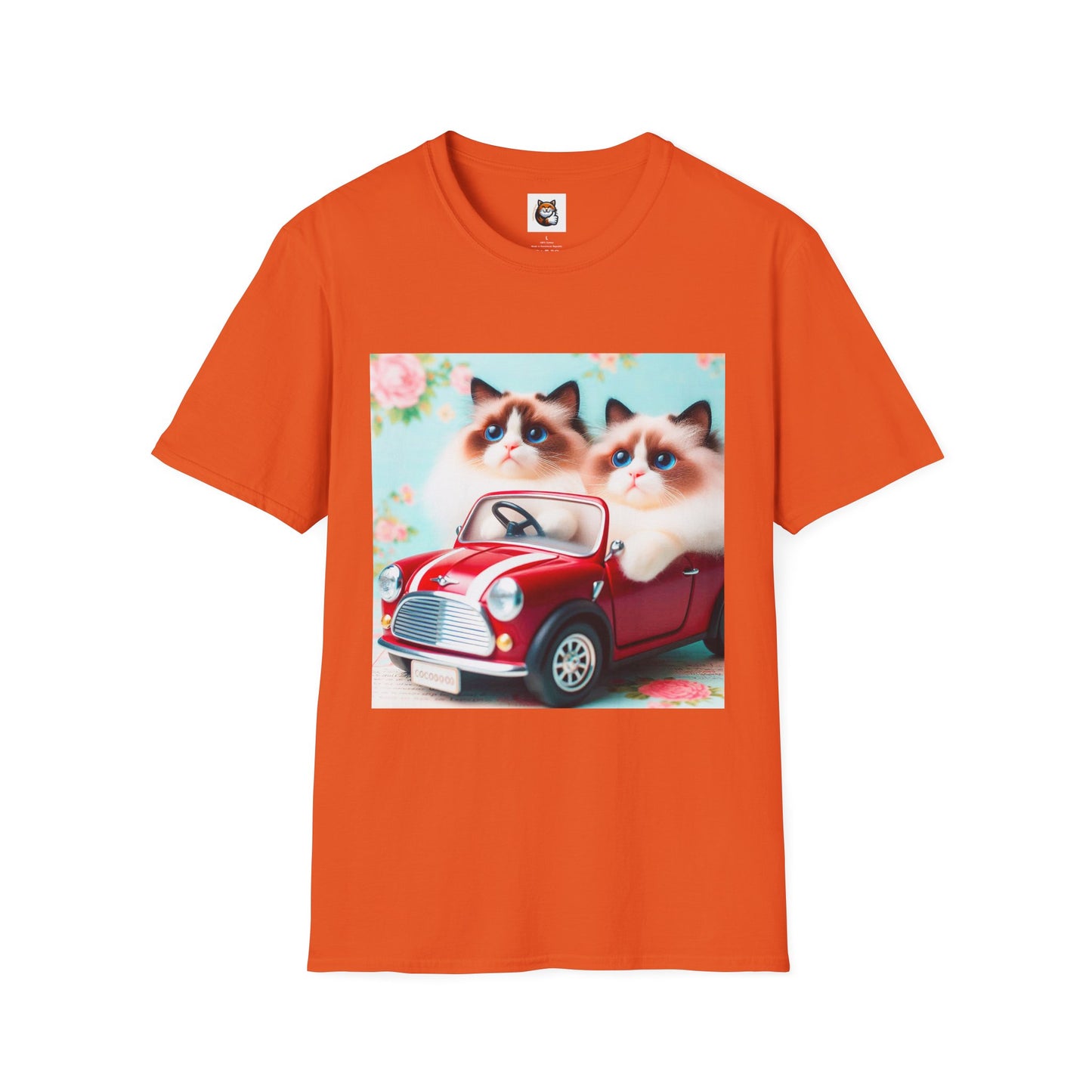 Wacky Ragdoll Unisex Softstyle T-Shirt