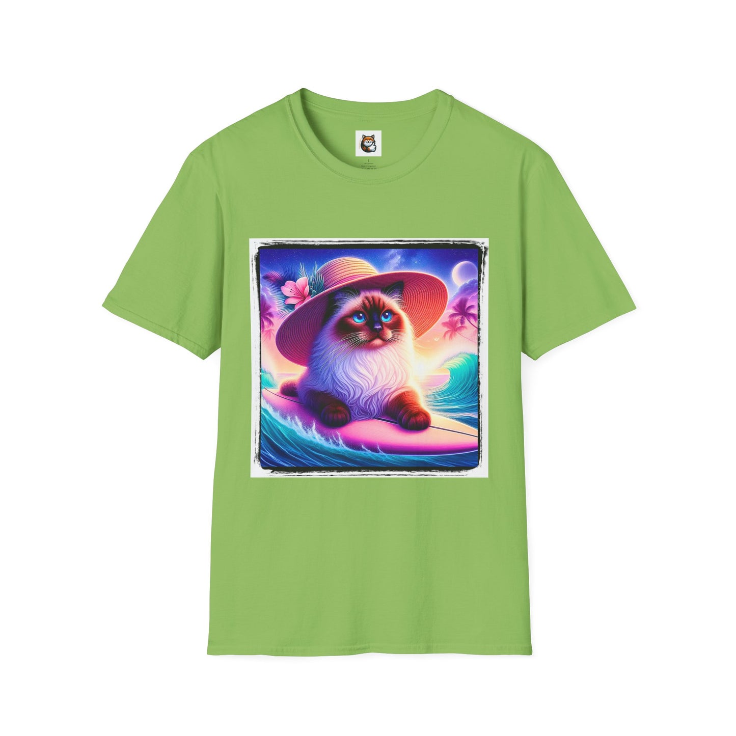 Birman rainbow Softstyle T-Shirt