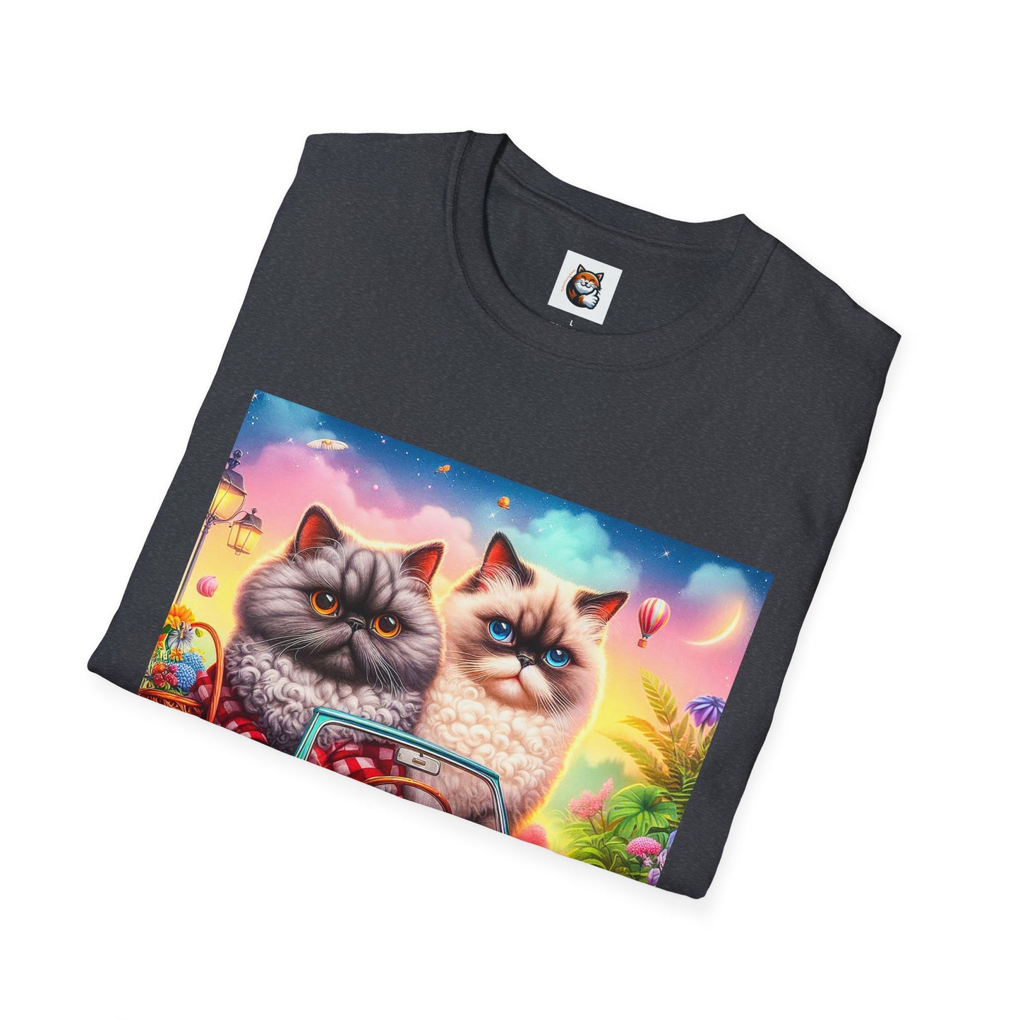 Selkirk Rex Cat T-Shirt tiny car