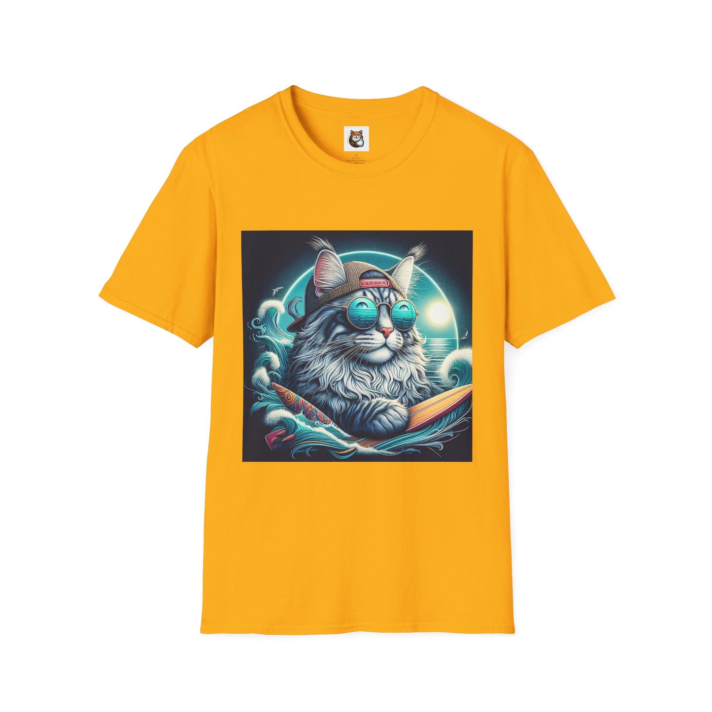 Maine Coon Unisex Softstyle T-Shirt