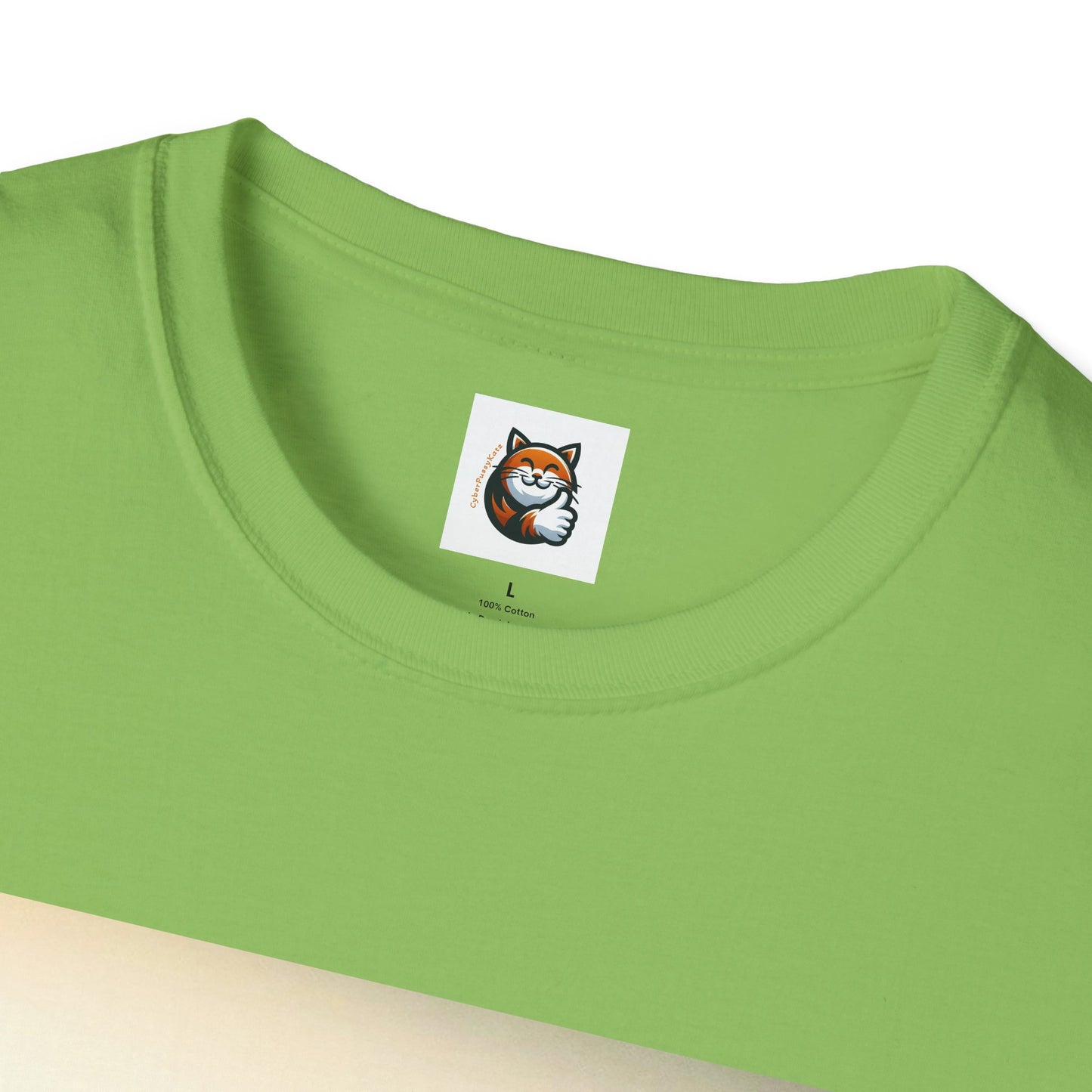 Wacky Persian Cat Unisex Softstyle T-Shirt