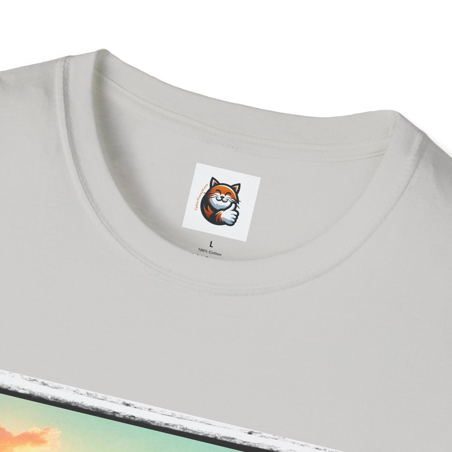 Wacky Cornish Rex Cat couple driving T-Shirt