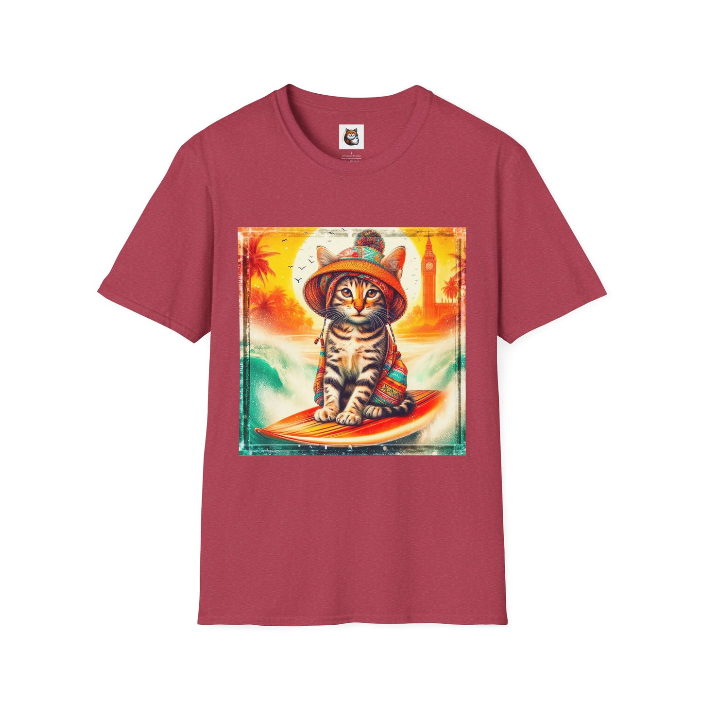 Domestic Cat Unisex Softstyle T-Shirt