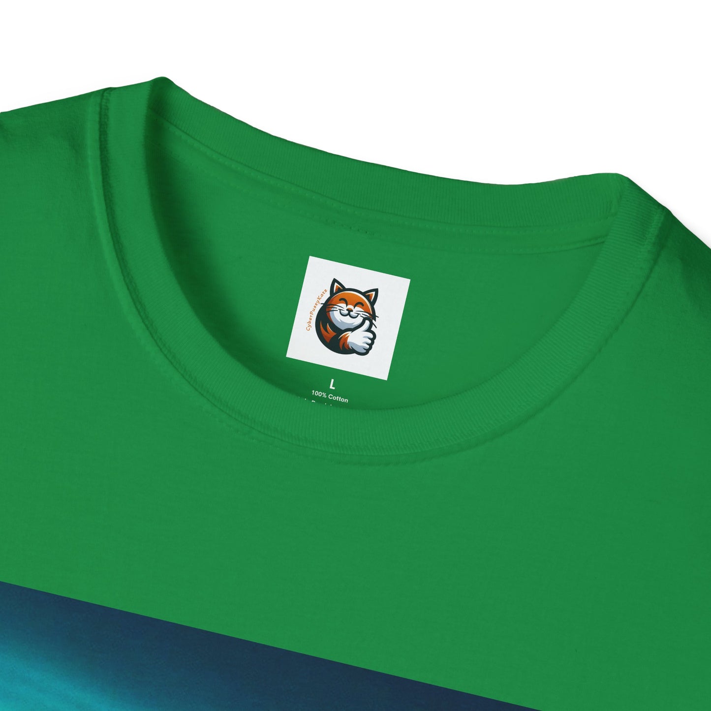 Wacky Persian Cat Unisex Softstyle T-Shirt