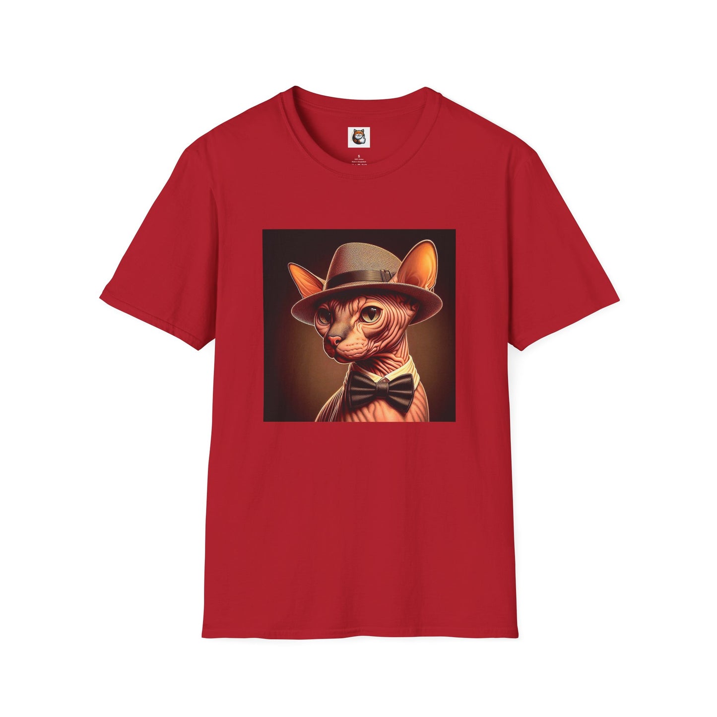 Sphynx Cat hairless top hat cutie
