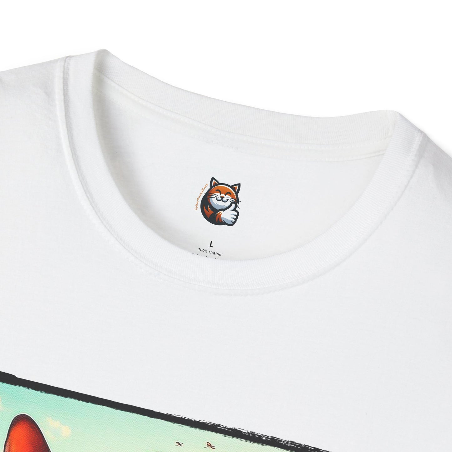 Wacky Cornish Rex Cat tiny car T-Shirt