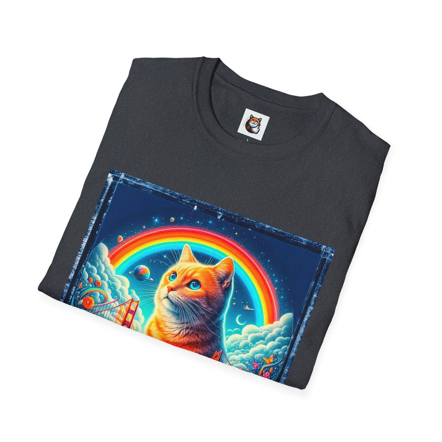 Domestic Cat Unisex Softstyle T-Shirt