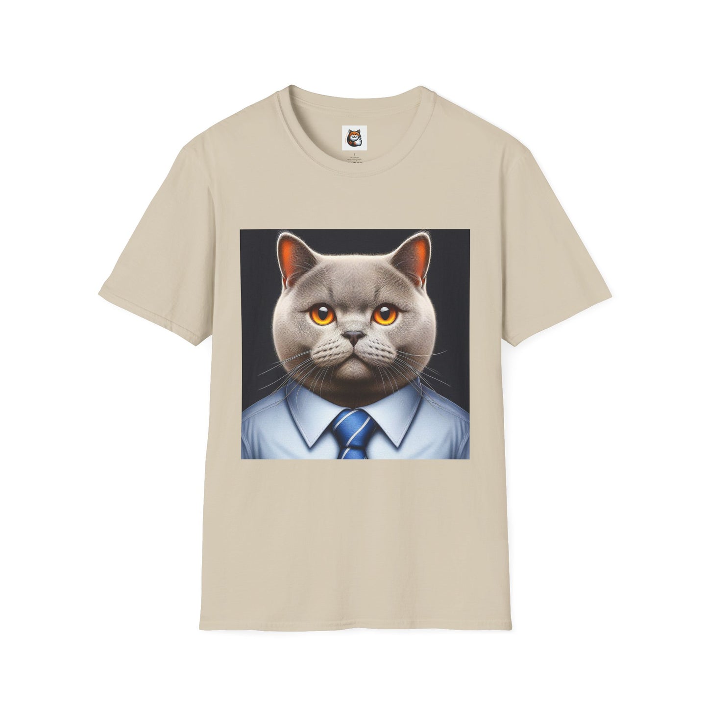 British Shorthair Unisex Softstyle T-Shirt