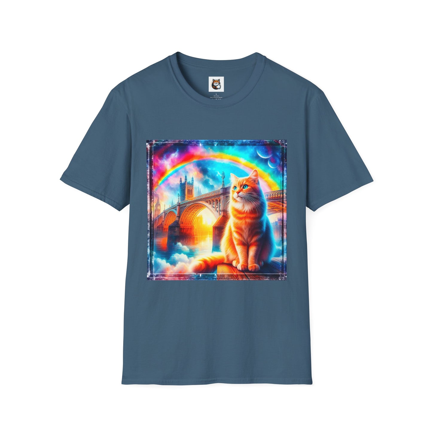 Domestic Cat Unisex Softstyle T-Shirt