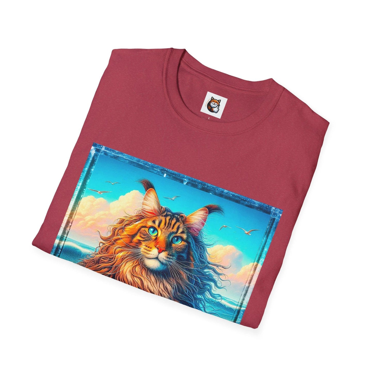 Maine Coon Unisex Softstyle T-Shirt by Printify